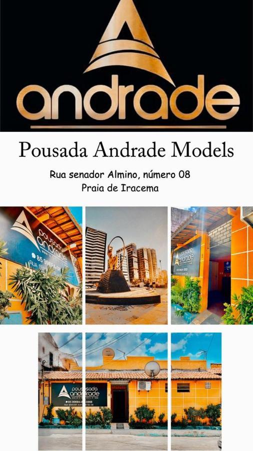 פורטאלזה Pousada Andrade Models & Orlando מראה חיצוני תמונה